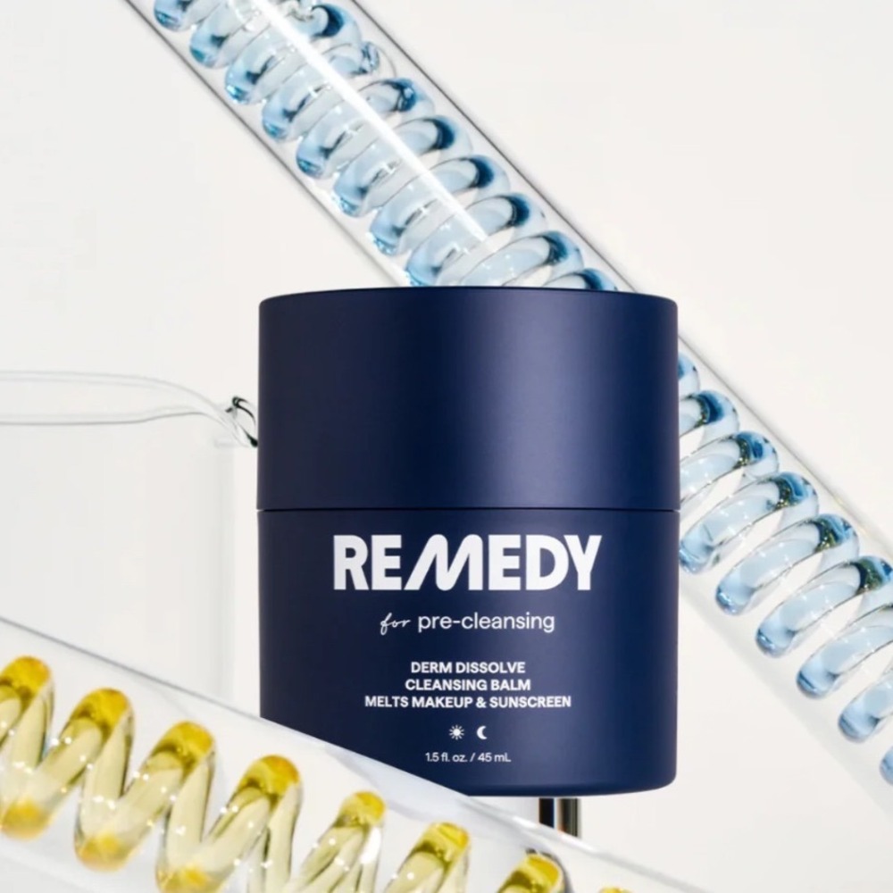 Remedy Derm Dissolve Cleansing Balm 1.5oz Pre-Cleansing Makeup Sunscreen Remover
